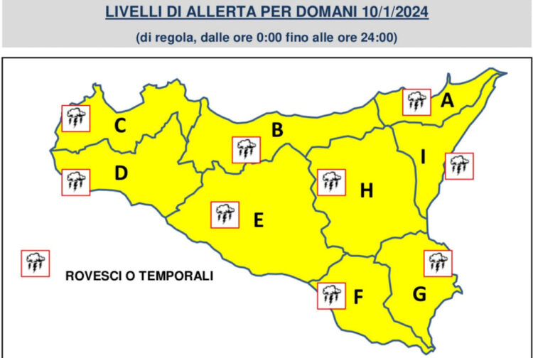 Maltempo, Torna La Pioggia In Sicilia: Allerta Gialla Anche A Ragusa ...