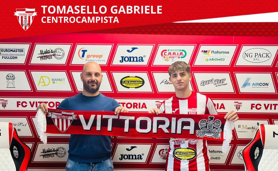 Gabriele Tomasello al FC Vittoria per la stagione 2024/2025